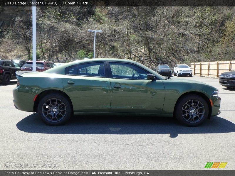 F8 Green / Black 2018 Dodge Charger GT AWD
