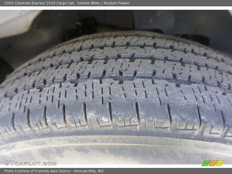 Summit White / Medium Pewter 2009 Chevrolet Express 2500 Cargo Van