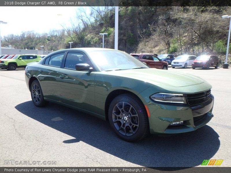 F8 Green / Black 2018 Dodge Charger GT AWD