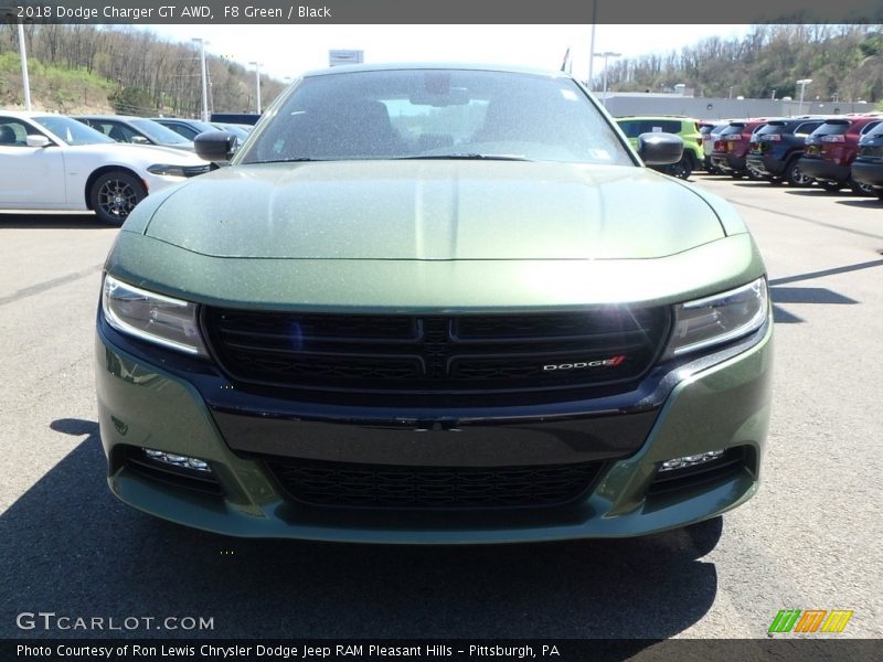 F8 Green / Black 2018 Dodge Charger GT AWD