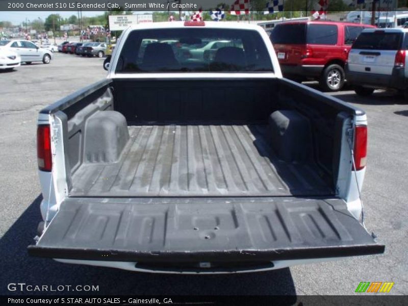 Summit White / Graphite 2000 Chevrolet S10 LS Extended Cab