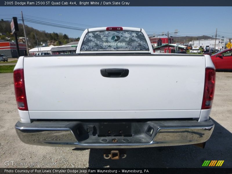 Bright White / Dark Slate Gray 2005 Dodge Ram 2500 ST Quad Cab 4x4