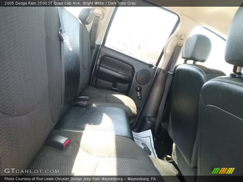 Bright White / Dark Slate Gray 2005 Dodge Ram 2500 ST Quad Cab 4x4