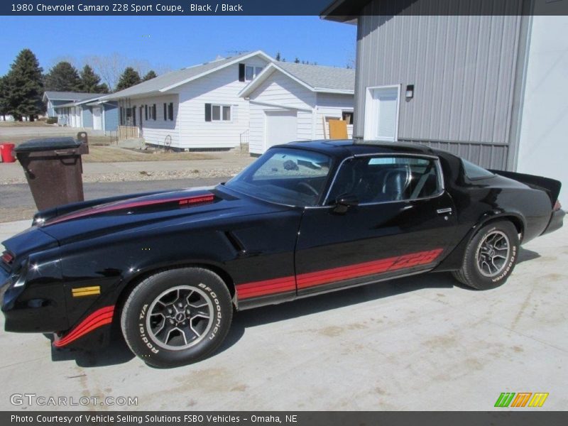  1980 Camaro Z28 Sport Coupe Black