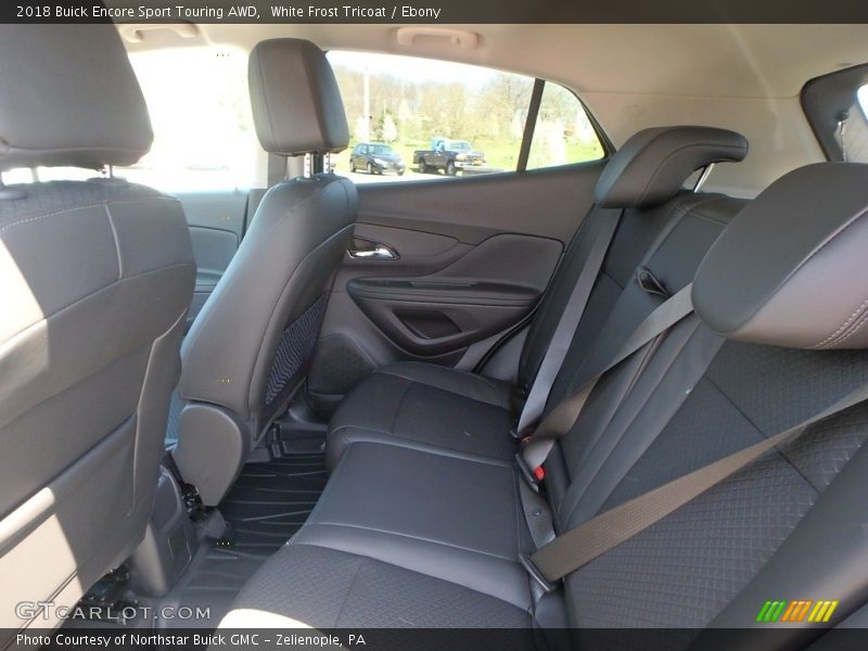 White Frost Tricoat / Ebony 2018 Buick Encore Sport Touring AWD