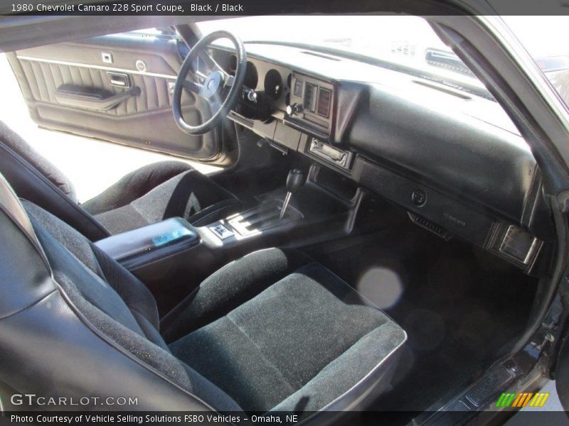 Black / Black 1980 Chevrolet Camaro Z28 Sport Coupe