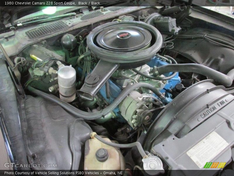  1980 Camaro Z28 Sport Coupe Engine - 350 cid OHV 16-Valve V8