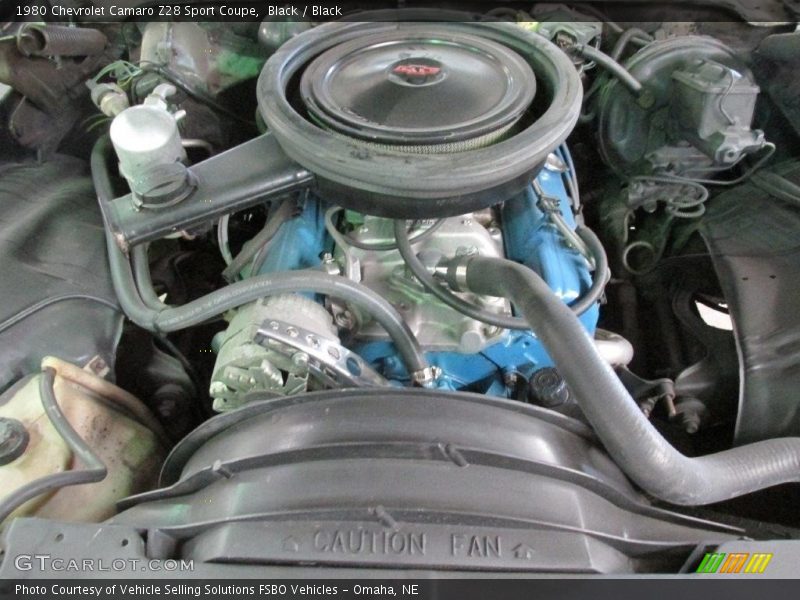  1980 Camaro Z28 Sport Coupe Engine - 350 cid OHV 16-Valve V8