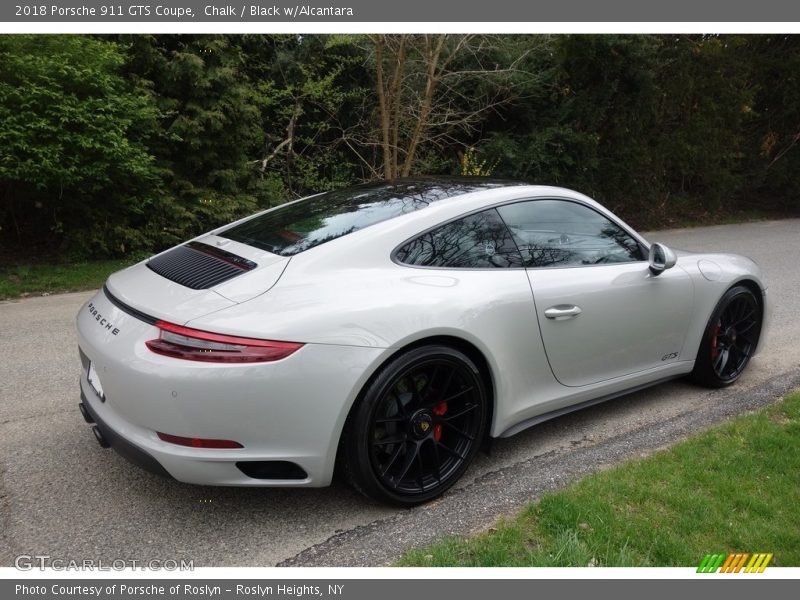 Chalk / Black w/Alcantara 2018 Porsche 911 GTS Coupe