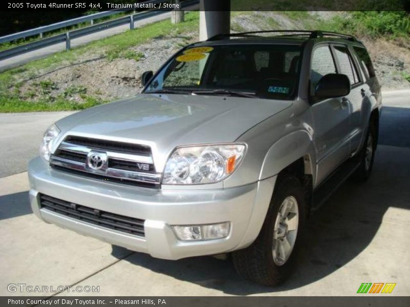 Titanium Metallic / Stone 2005 Toyota 4Runner SR5 4x4