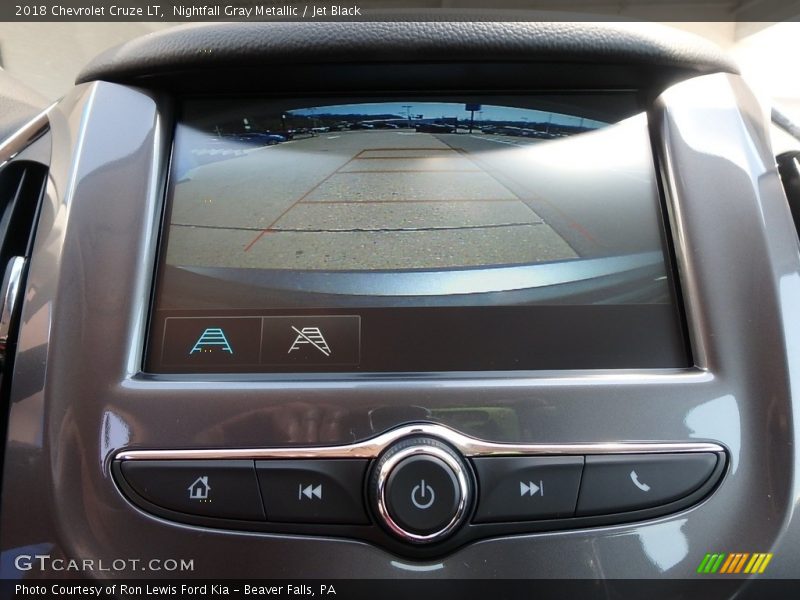 Nightfall Gray Metallic / Jet Black 2018 Chevrolet Cruze LT