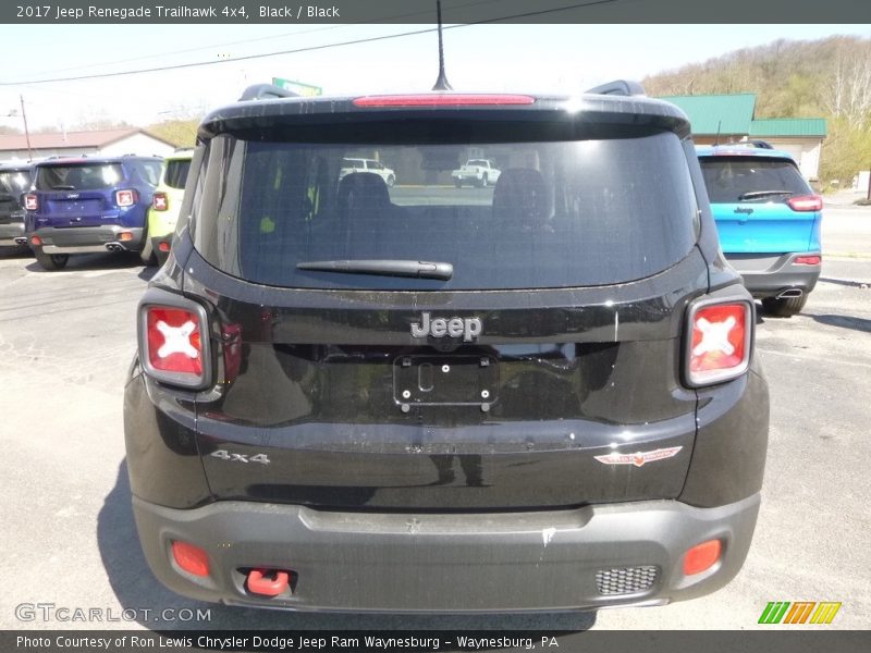 Black / Black 2017 Jeep Renegade Trailhawk 4x4