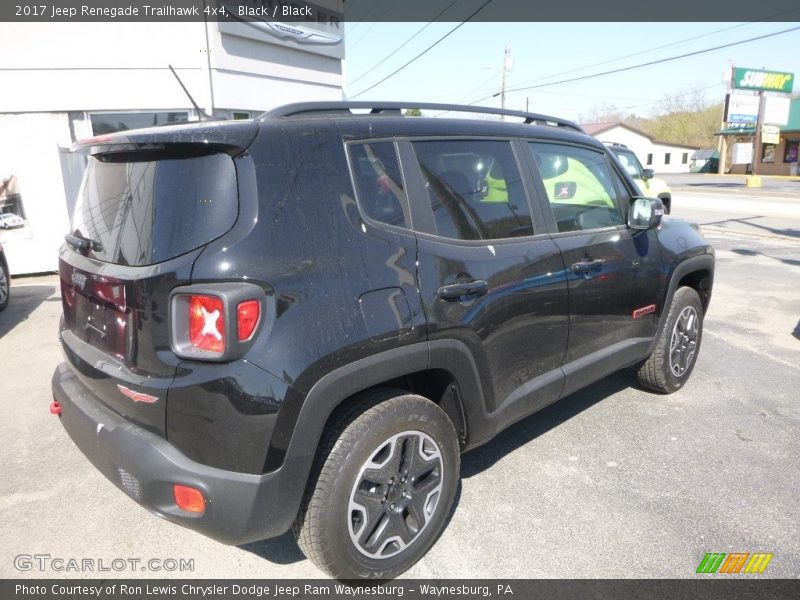 Black / Black 2017 Jeep Renegade Trailhawk 4x4