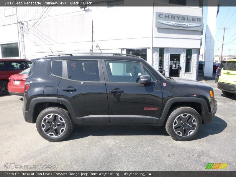 Black / Black 2017 Jeep Renegade Trailhawk 4x4