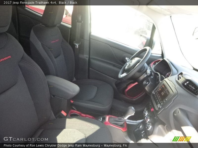 Black / Black 2017 Jeep Renegade Trailhawk 4x4