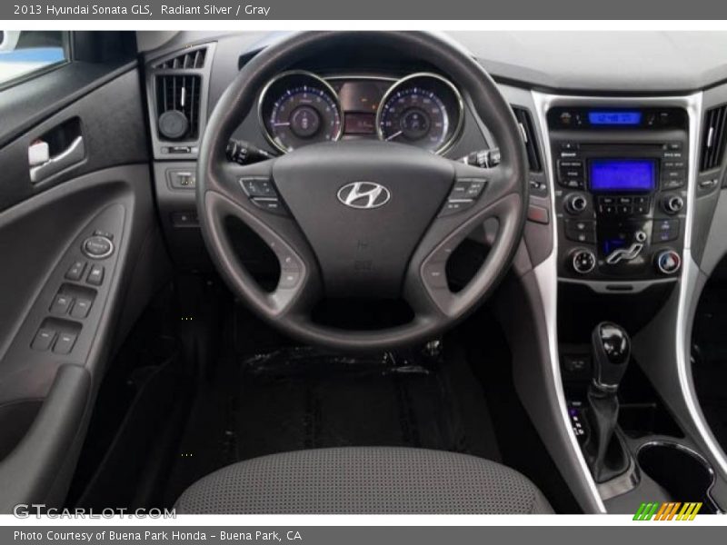Radiant Silver / Gray 2013 Hyundai Sonata GLS