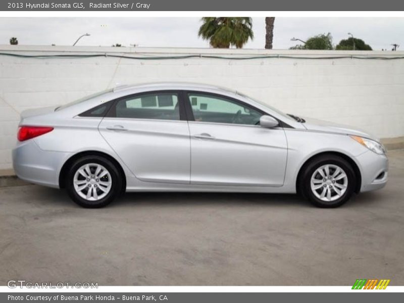 Radiant Silver / Gray 2013 Hyundai Sonata GLS