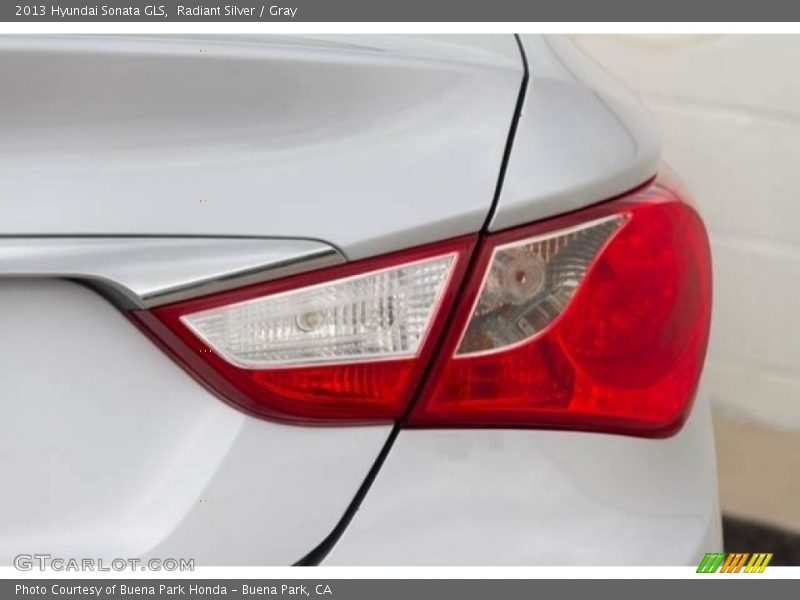 Radiant Silver / Gray 2013 Hyundai Sonata GLS