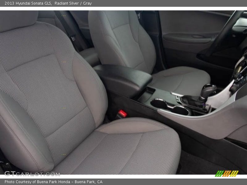 Radiant Silver / Gray 2013 Hyundai Sonata GLS
