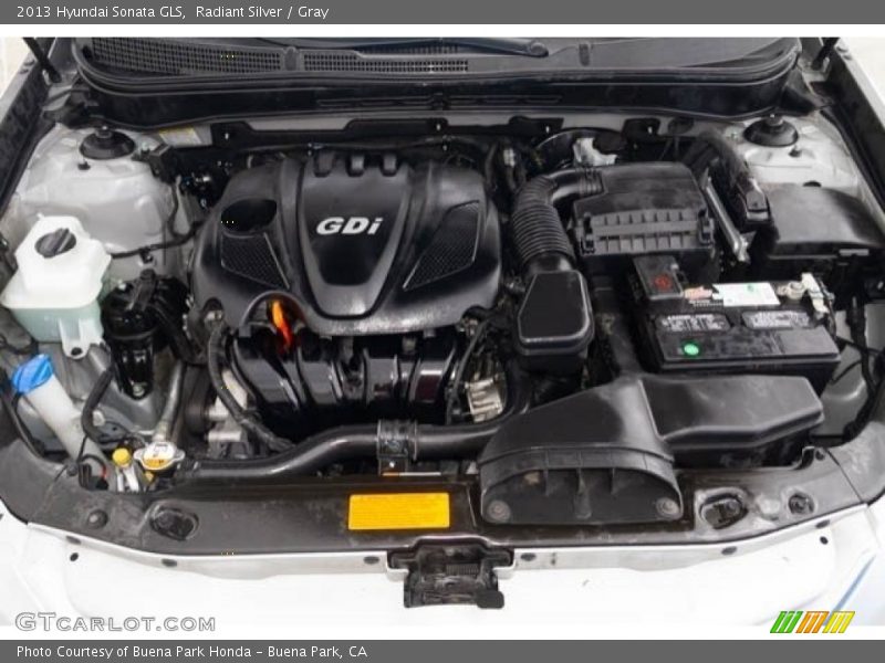 Radiant Silver / Gray 2013 Hyundai Sonata GLS