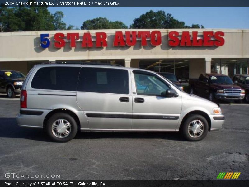 Silverstone Metallic / Medium Gray 2004 Chevrolet Venture LS
