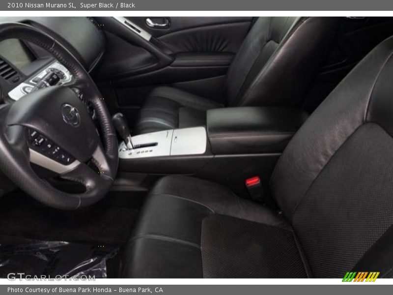 Super Black / Black 2010 Nissan Murano SL