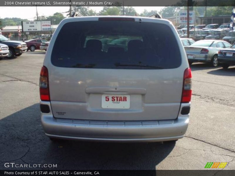Silverstone Metallic / Medium Gray 2004 Chevrolet Venture LS