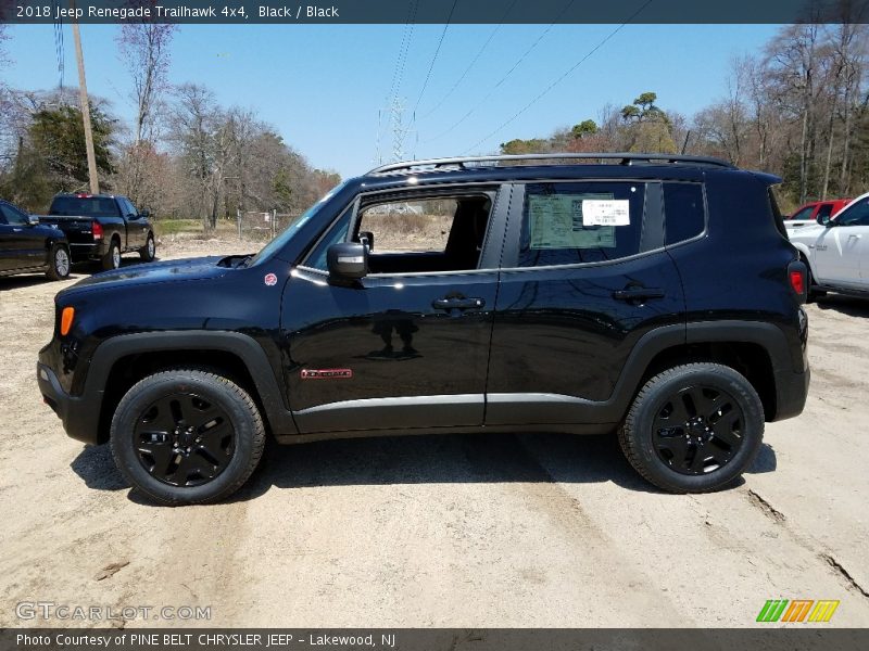 Black / Black 2018 Jeep Renegade Trailhawk 4x4