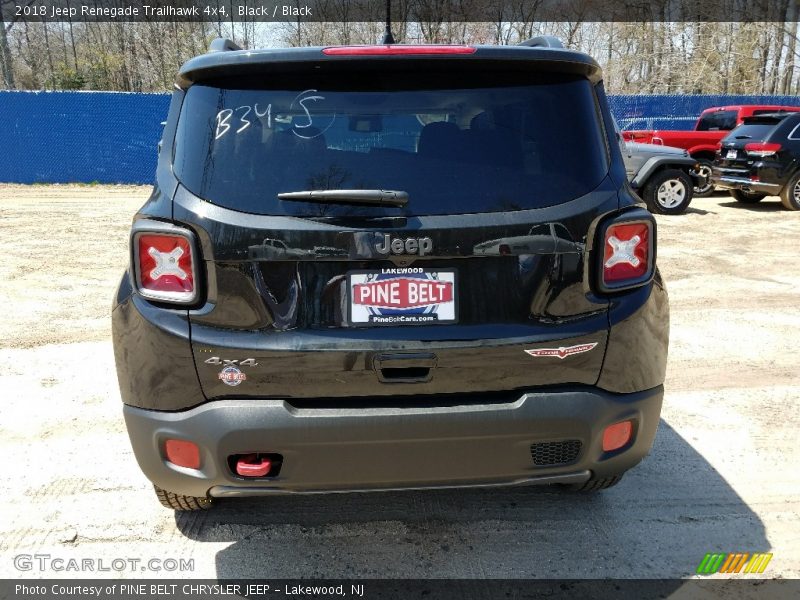 Black / Black 2018 Jeep Renegade Trailhawk 4x4