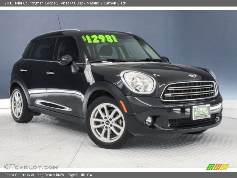 Absolute Black Metallic / Carbon Black 2015 Mini Countryman Cooper