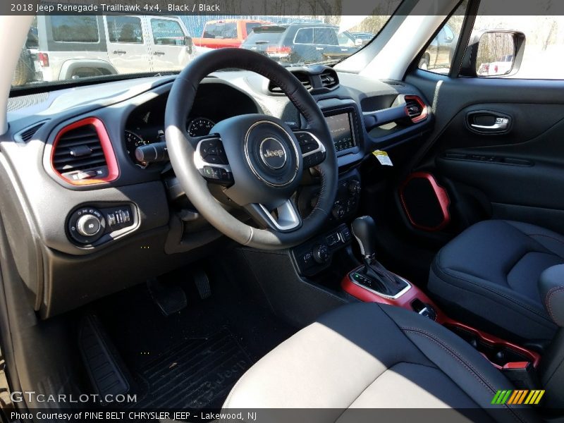 Black / Black 2018 Jeep Renegade Trailhawk 4x4