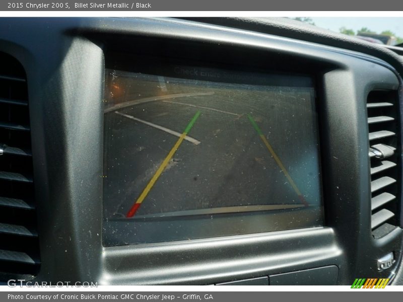 Billet Silver Metallic / Black 2015 Chrysler 200 S