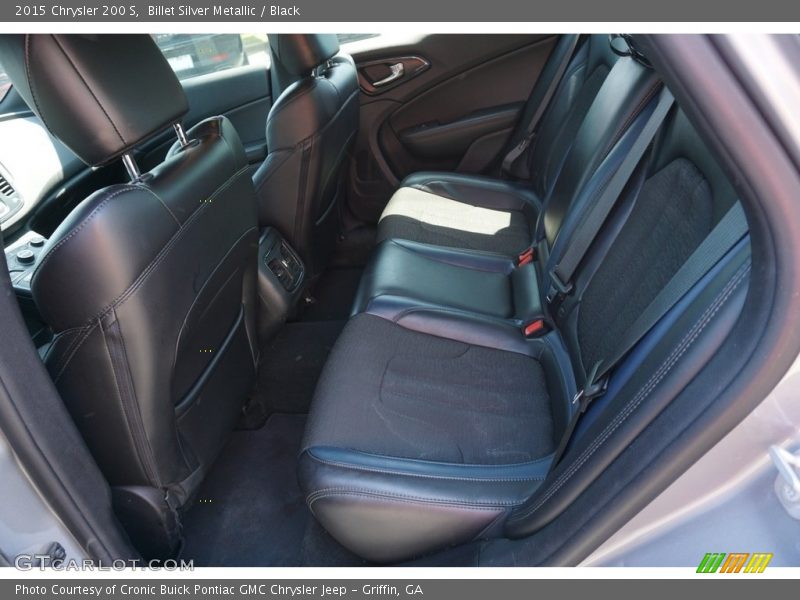 Billet Silver Metallic / Black 2015 Chrysler 200 S