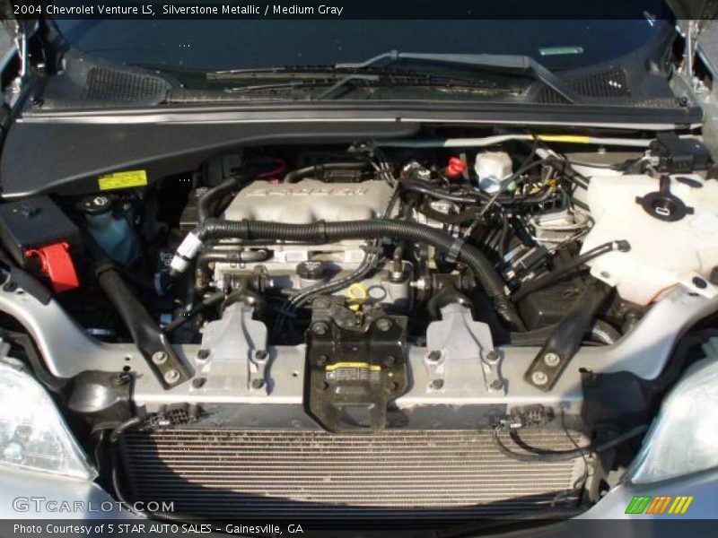 Silverstone Metallic / Medium Gray 2004 Chevrolet Venture LS