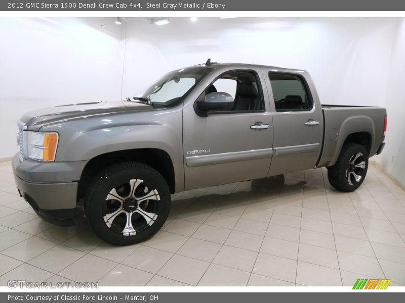 Steel Gray Metallic / Ebony 2012 GMC Sierra 1500 Denali Crew Cab 4x4
