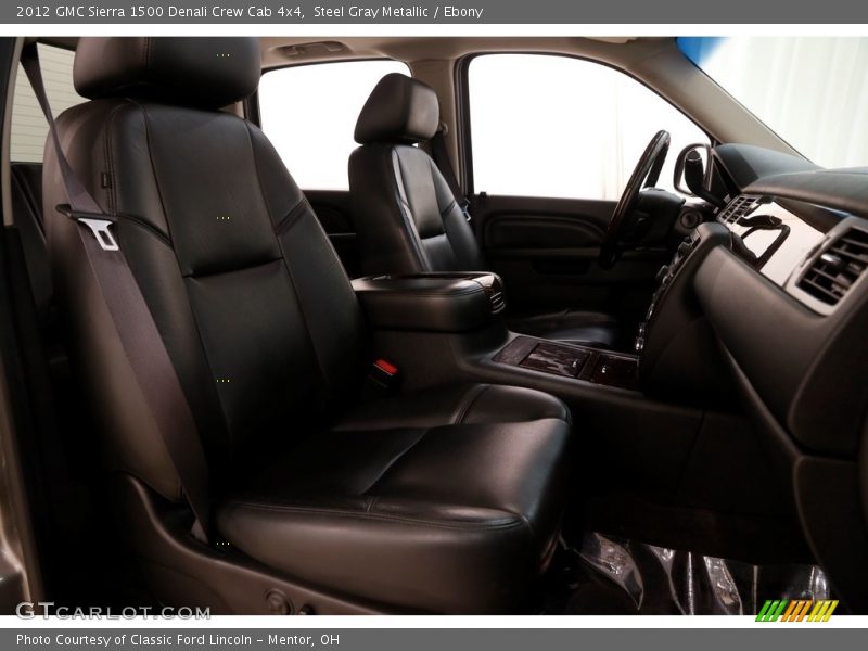 Steel Gray Metallic / Ebony 2012 GMC Sierra 1500 Denali Crew Cab 4x4