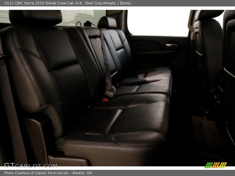Steel Gray Metallic / Ebony 2012 GMC Sierra 1500 Denali Crew Cab 4x4
