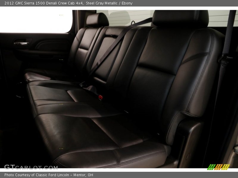 Steel Gray Metallic / Ebony 2012 GMC Sierra 1500 Denali Crew Cab 4x4