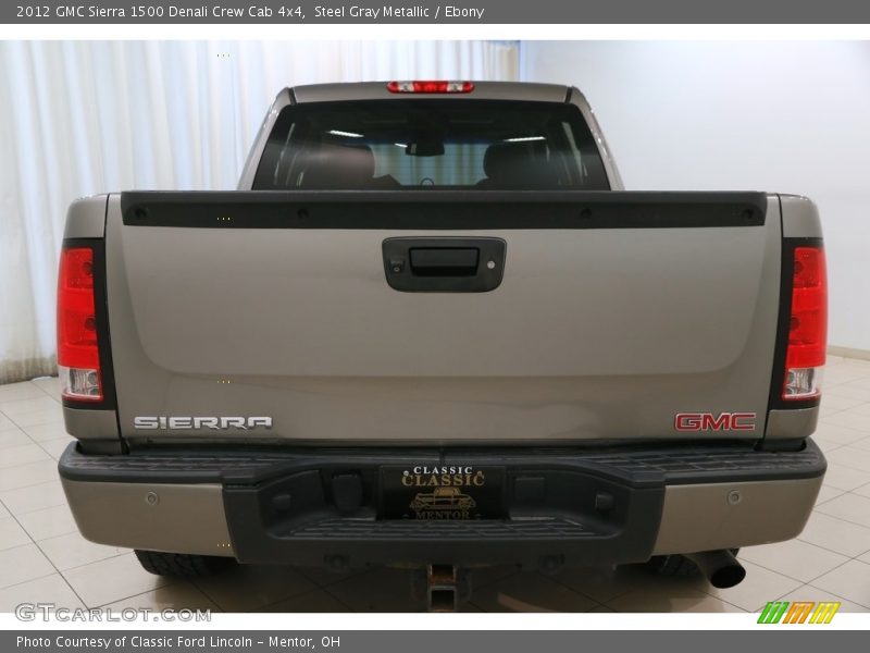 Steel Gray Metallic / Ebony 2012 GMC Sierra 1500 Denali Crew Cab 4x4