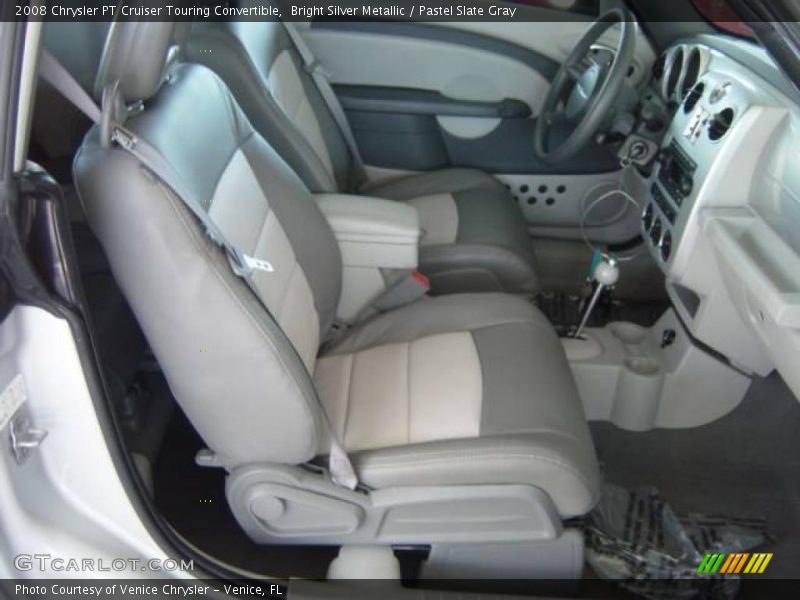 Bright Silver Metallic / Pastel Slate Gray 2008 Chrysler PT Cruiser Touring Convertible