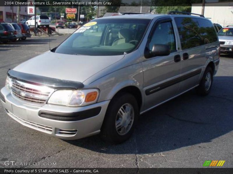 Silverstone Metallic / Medium Gray 2004 Chevrolet Venture LS