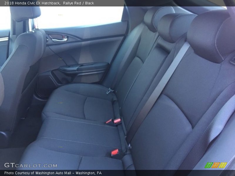 Rallye Red / Black 2018 Honda Civic EX Hatchback