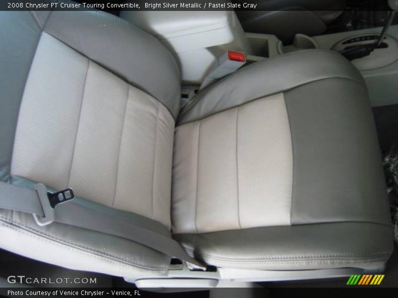 Bright Silver Metallic / Pastel Slate Gray 2008 Chrysler PT Cruiser Touring Convertible