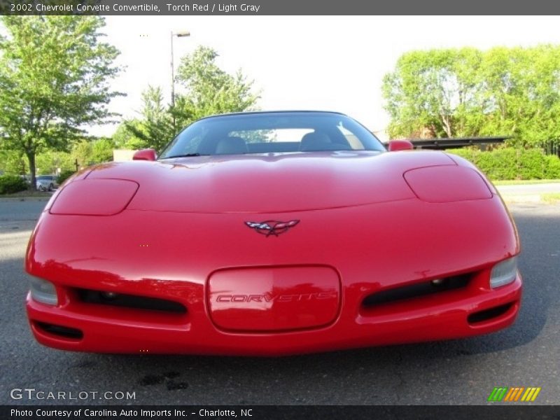 Torch Red / Light Gray 2002 Chevrolet Corvette Convertible