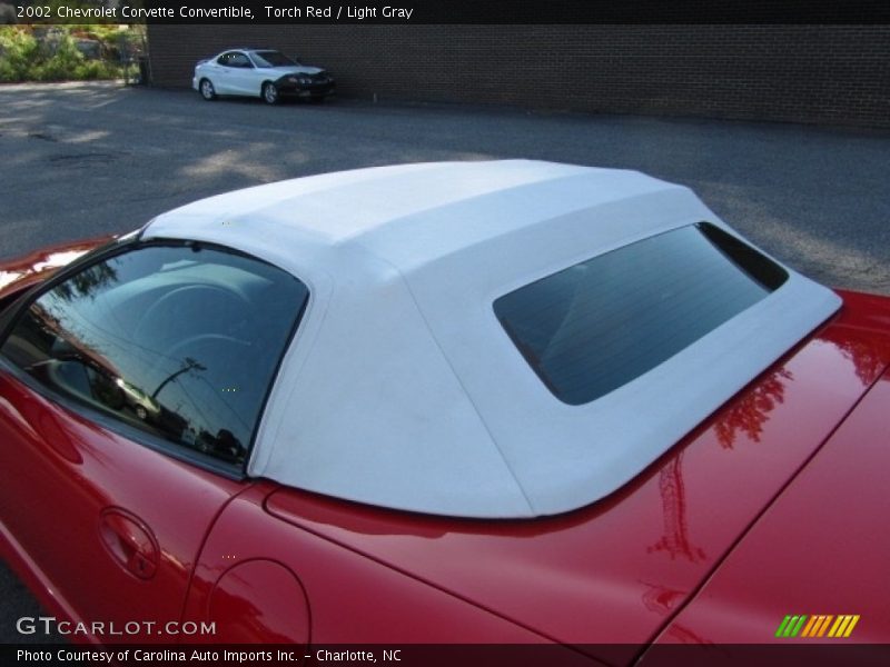 Torch Red / Light Gray 2002 Chevrolet Corvette Convertible