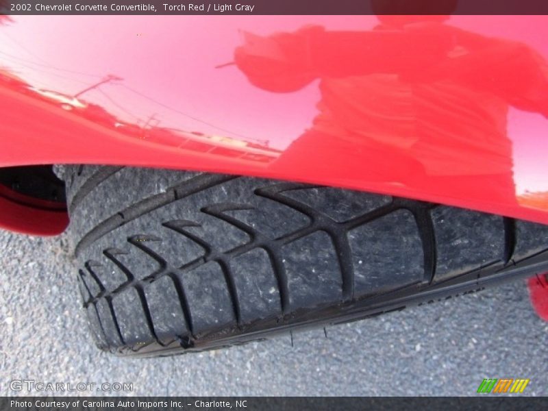 Torch Red / Light Gray 2002 Chevrolet Corvette Convertible