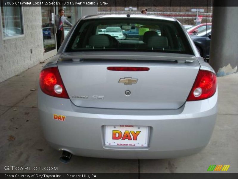 Ultra Silver Metallic / Gray 2006 Chevrolet Cobalt SS Sedan