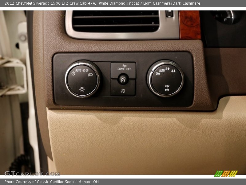 White Diamond Tricoat / Light Cashmere/Dark Cashmere 2012 Chevrolet Silverado 1500 LTZ Crew Cab 4x4