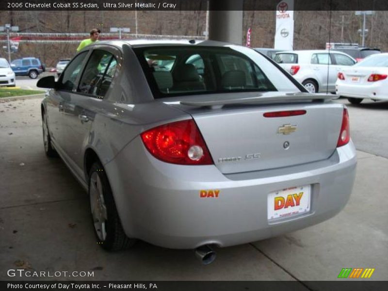 Ultra Silver Metallic / Gray 2006 Chevrolet Cobalt SS Sedan