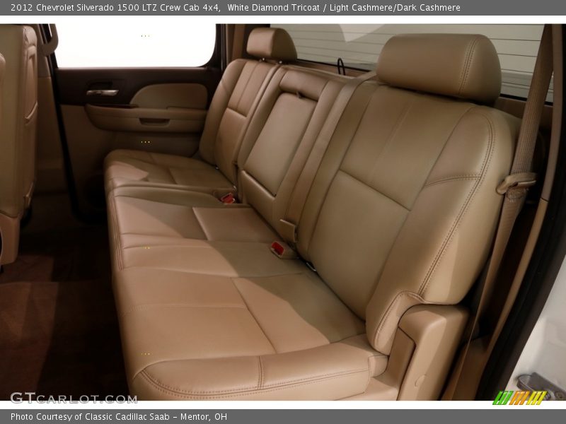 White Diamond Tricoat / Light Cashmere/Dark Cashmere 2012 Chevrolet Silverado 1500 LTZ Crew Cab 4x4